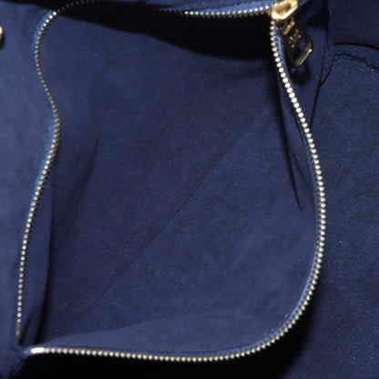 Second hand Louis Vuitton Neverfull Leather Empreinte Shopper Shoulder Bag Black - Tabita Bags