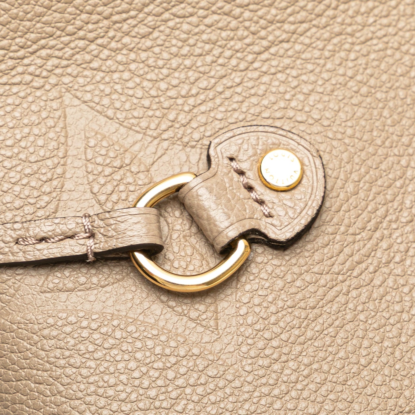 Second hand Louis Vuitton Neverfull Leather Empreinte Shopper Shoulder Bag Giant Monogram - Tabita Bags