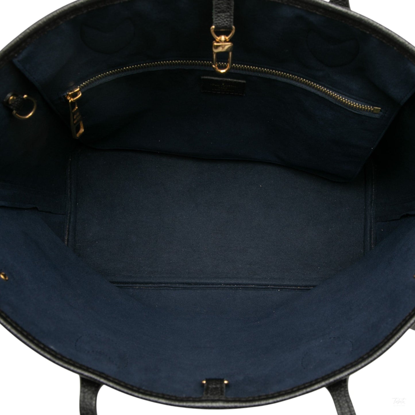 Second hand Louis Vuitton Neverfull Leather Empreinte Shopper Shoulder Bag Giant monogram - Tabita Bags