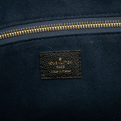 Second hand Louis Vuitton Neverfull Leather Empreinte Shopper Shoulder Bag Giant monogram - Tabita Bags