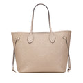 Second hand Louis Vuitton Neverfull Leather Empreinte Shopper Shoulder Bag Giant Monogram - Tabita Bags