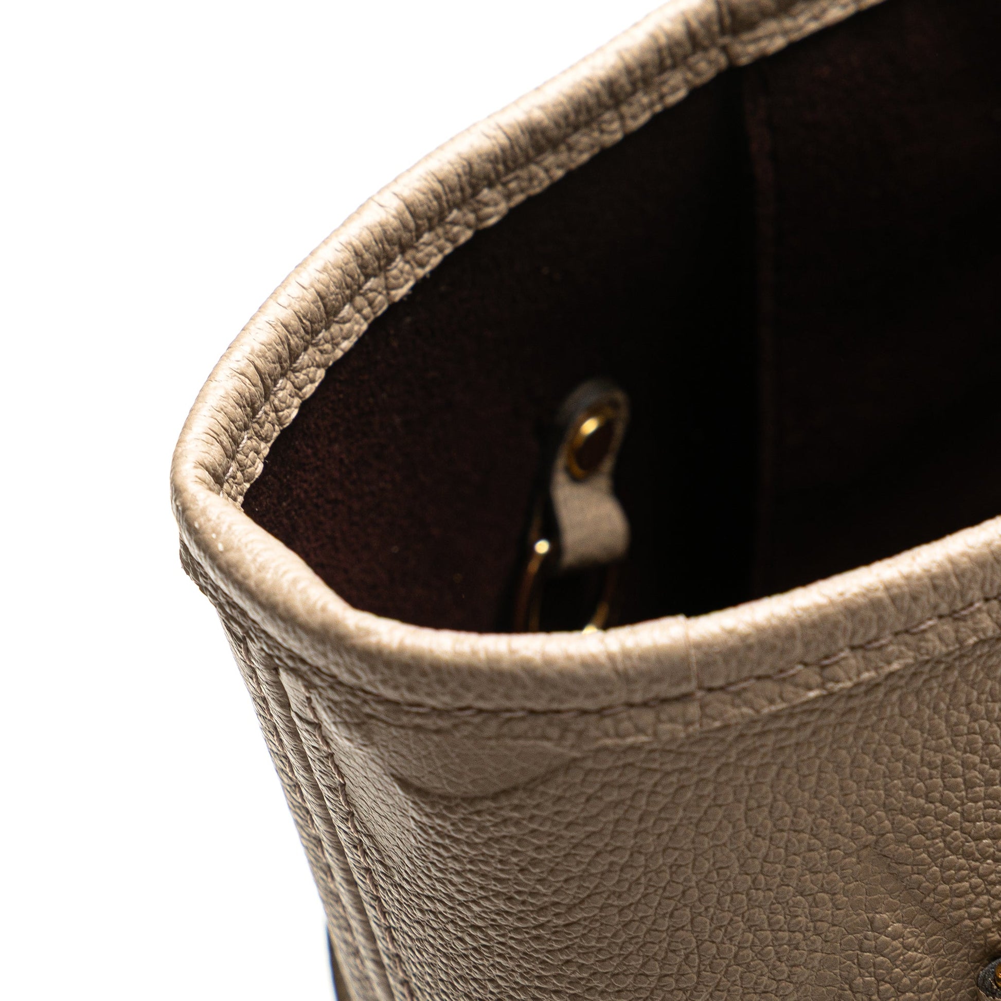 Second hand Louis Vuitton Neverfull Leather Empreinte Shopper Shoulder Bag Giant Monogram - Tabita Bags