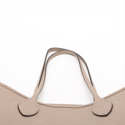 Second hand Louis Vuitton Neverfull Leather Empreinte Shopper Shoulder Bag Turtledove - Tabita Bags