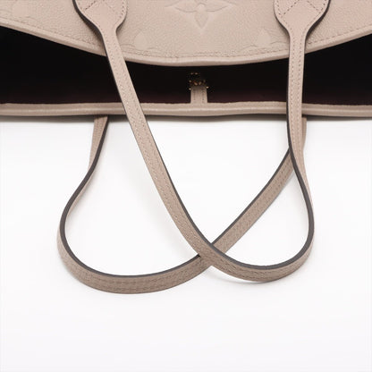 Second hand Louis Vuitton Neverfull Leather Empreinte Shopper Shoulder Bag Turtledove - Tabita Bags