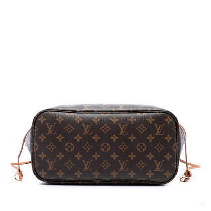 Second hand Louis Vuitton Neverfull MM Canvas Grenade V Shopper Shoulder Bag Monogram - Tabita Bags