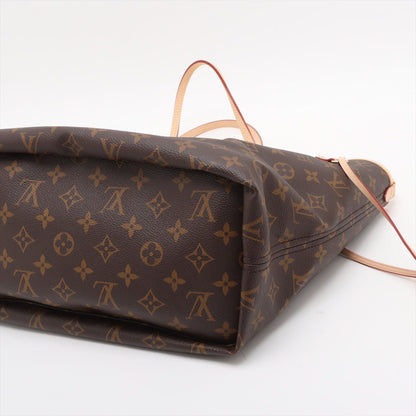Second hand Louis Vuitton Neverfull MM Canvas Inside Out Shopper Shoulder Bag Brown - Tabita Bags