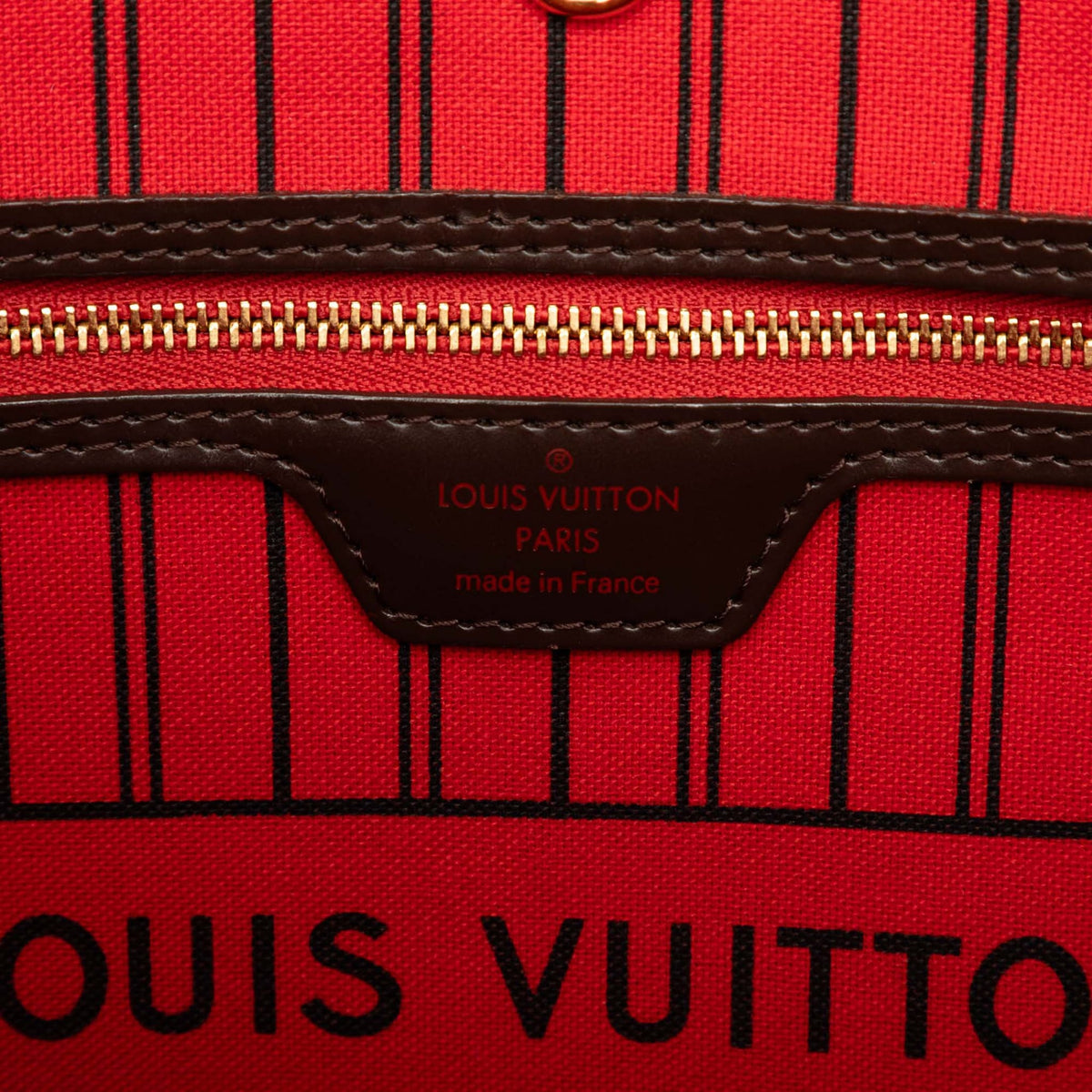 Second hand Louis Vuitton Neverfull MM Canvas Neo Shopper Shoulder Bag Damier Ebene - Tabita Bags