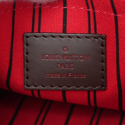 Second hand Louis Vuitton Neverfull MM Canvas Neo Shopper Shoulder Bag Damier Ebene - Tabita Bags