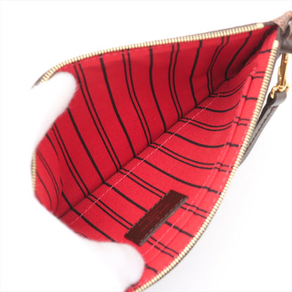 Second hand Louis Vuitton Neverfull MM Canvas Neo Shopper Shoulder Bag Damier Ebene - Tabita Bags