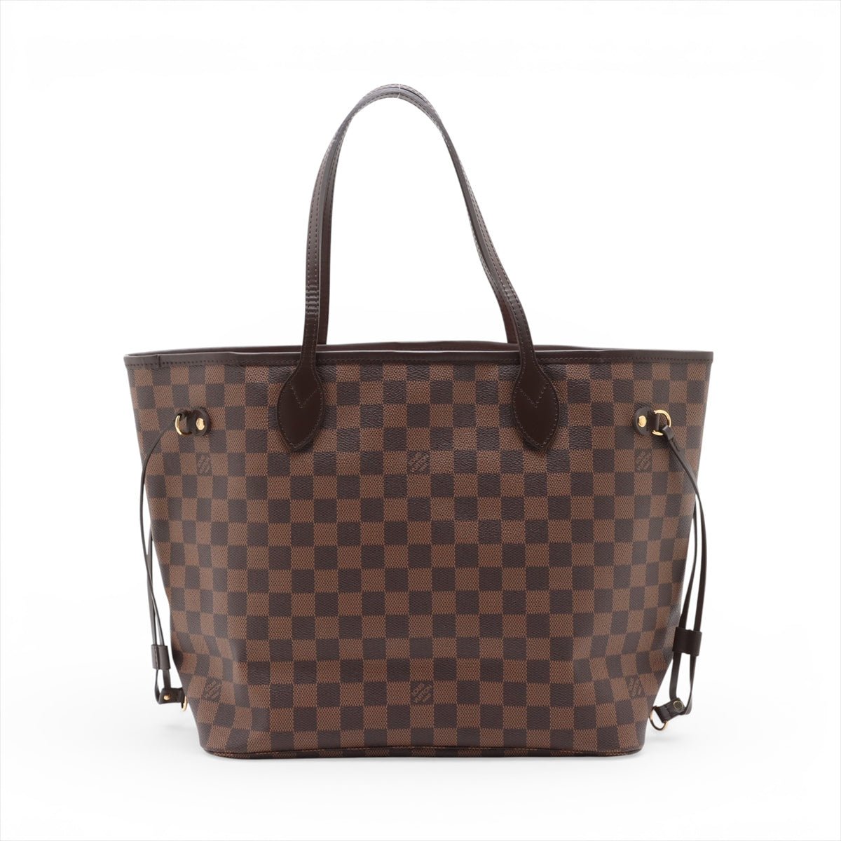 Second hand Louis Vuitton Neverfull MM Canvas Neo Shopper Shoulder Bag Damier Ebene - Tabita Bags