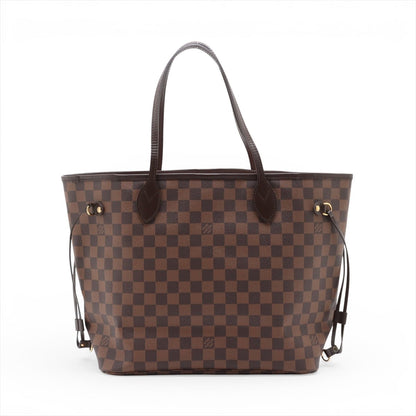 Second hand Louis Vuitton Neverfull MM Canvas Neo Shopper Shoulder Bag Damier Ebene - Tabita Bags