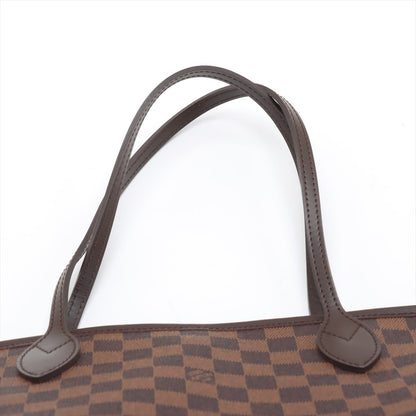 Second hand Louis Vuitton Neverfull MM Canvas Neo Shopper Shoulder Bag Damier Ebene - Tabita Bags
