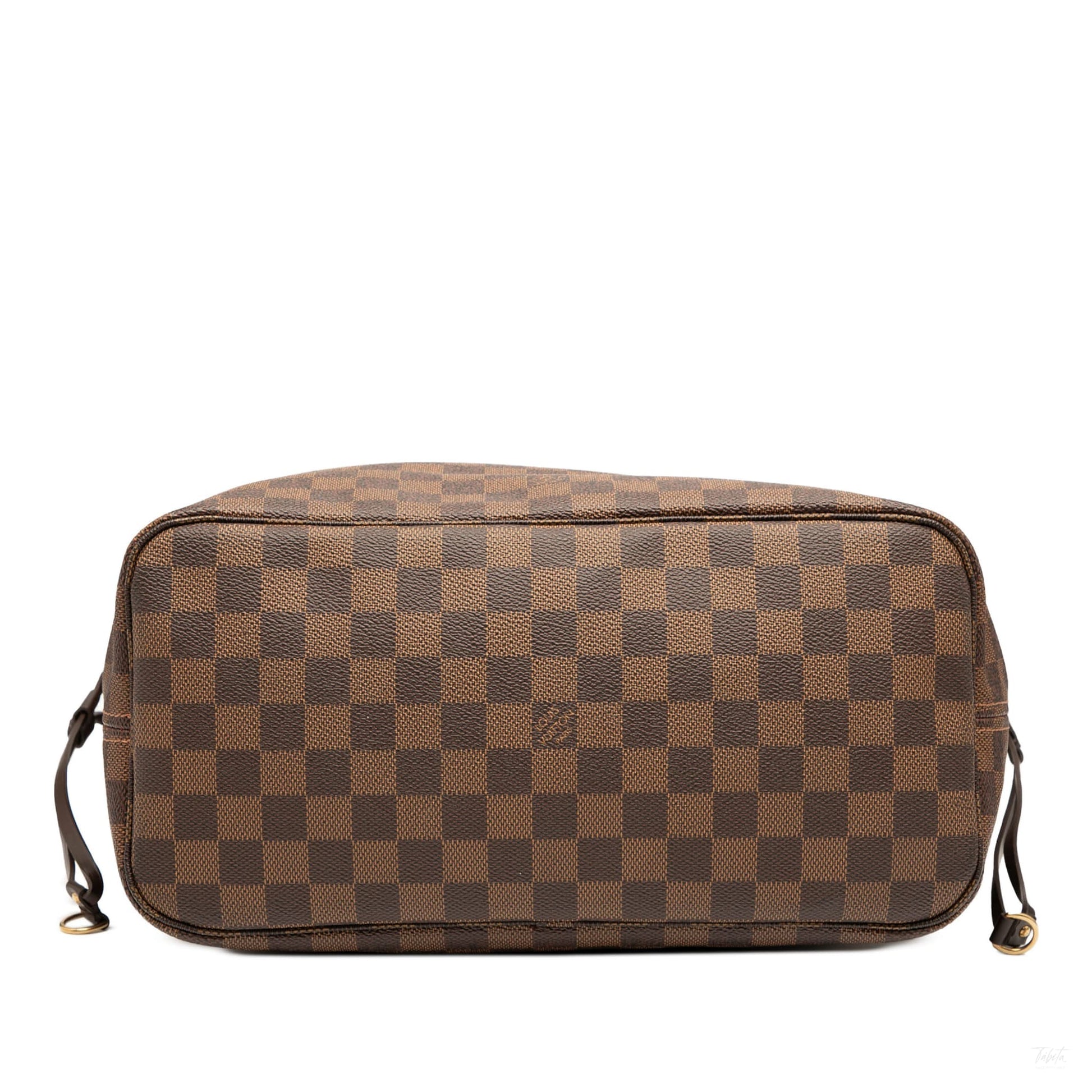 Second hand Louis Vuitton Neverfull MM Canvas Pre - 2013 Shopper Shoulder Bag Damier Ebene - Tabita Bags