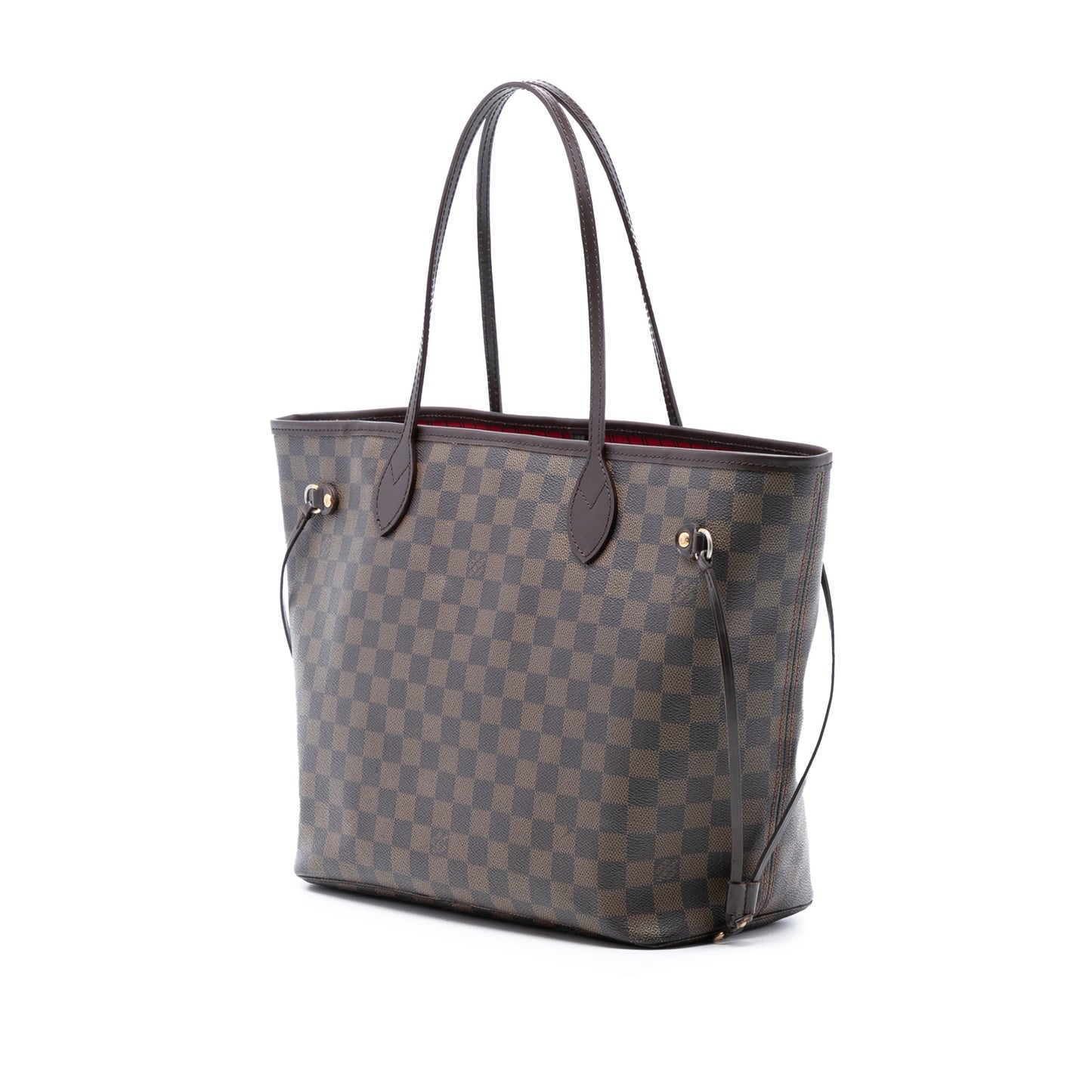 Second hand Louis Vuitton Neverfull MM Canvas Pre - 2013 Shopper Shoulder Bag Damier Ebene - Tabita Bags