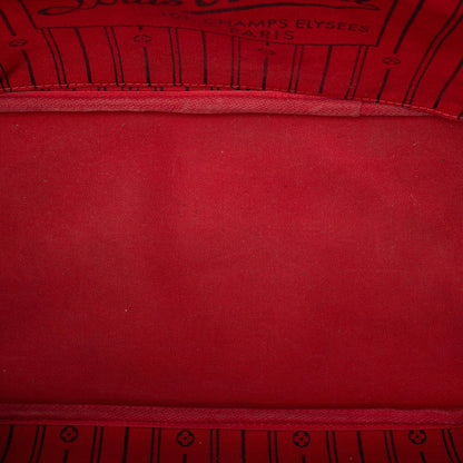 Second hand Louis Vuitton Neverfull MM Canvas Pre - 2013 Shopper Shoulder Bag Damier Ebene - Tabita Bags