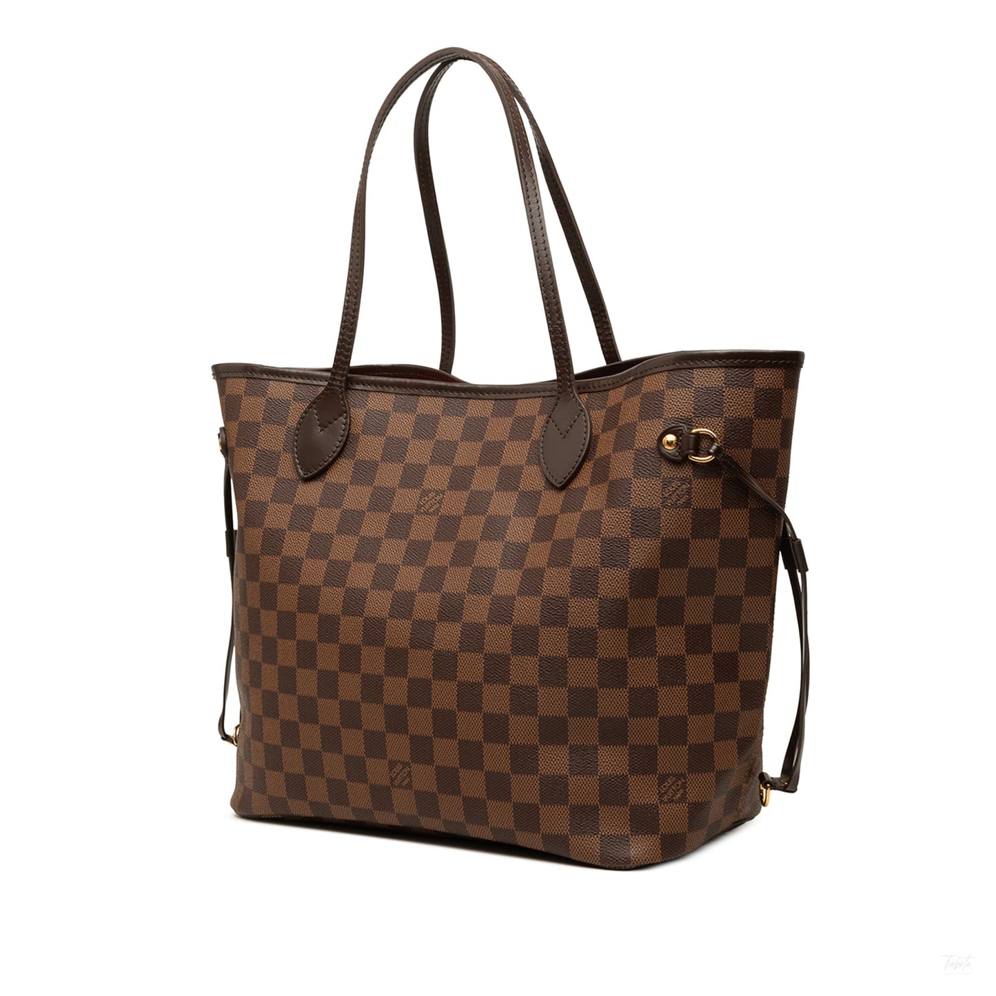 Second hand Louis Vuitton Neverfull MM Canvas Pre-2013 Shopper Shoulder Bag Damier Ebene - Tabita Bags