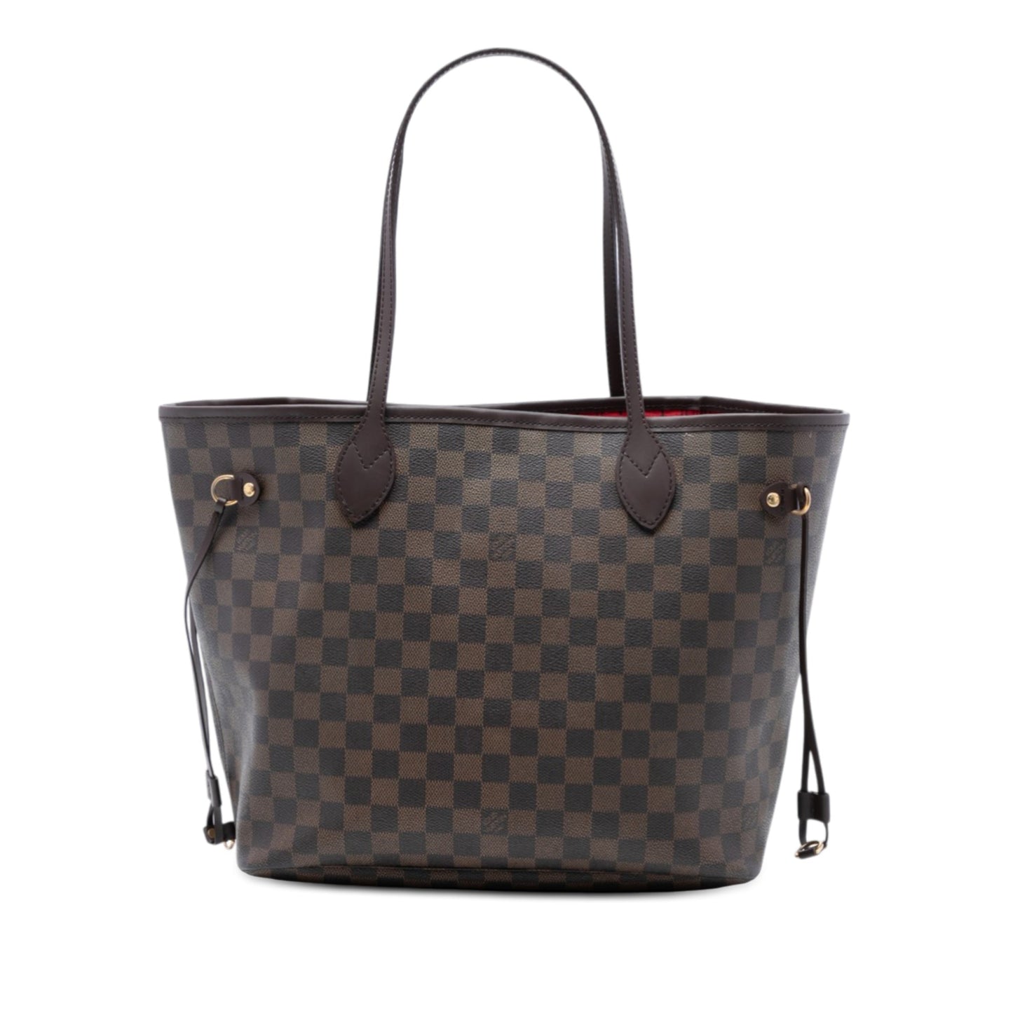 Second hand Louis Vuitton Neverfull MM Canvas Pre - 2013 Shopper Shoulder Bag Damier Ebene - Tabita Bags