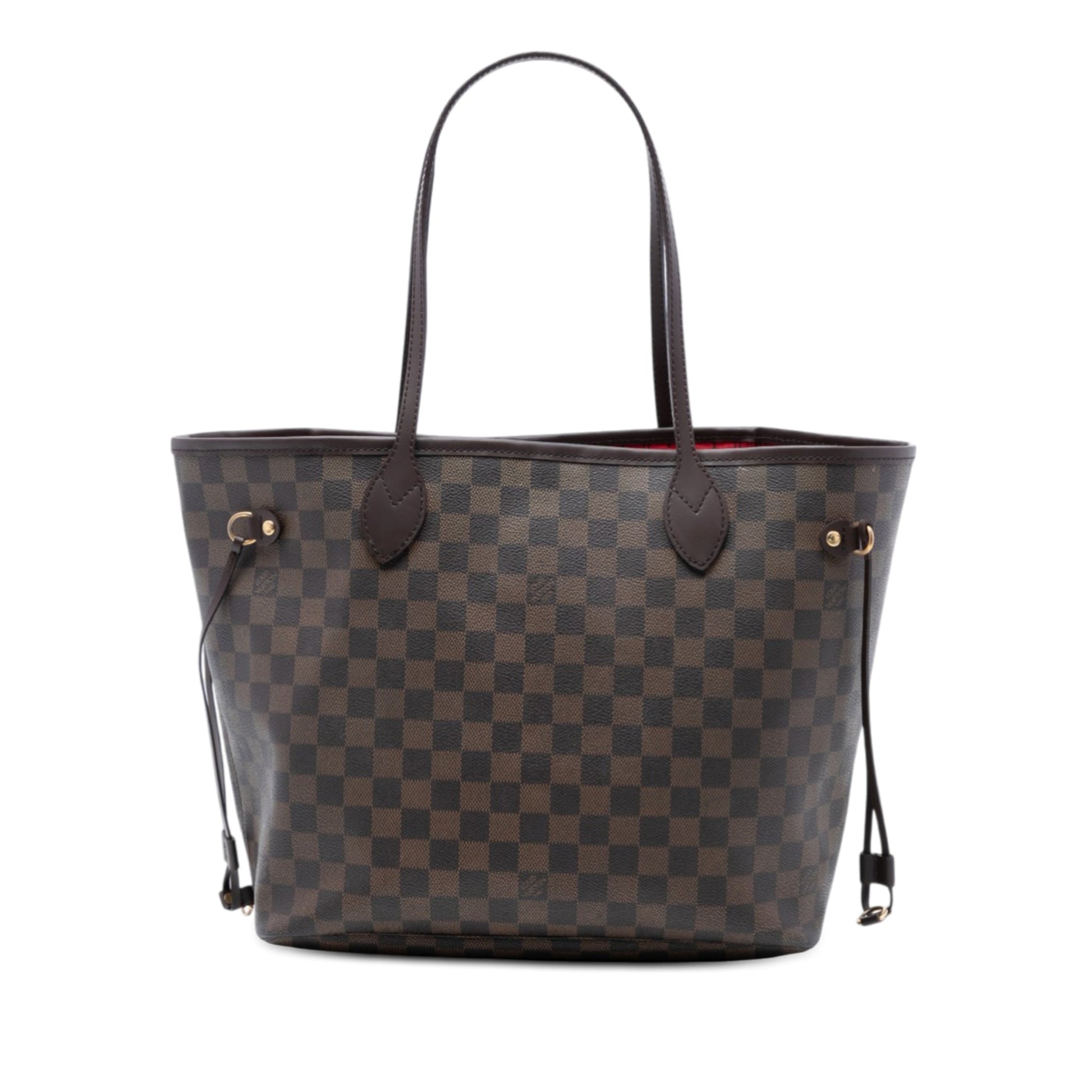 Second hand Louis Vuitton Neverfull MM Canvas Pre - 2013 Shopper Shoulder Bag Damier Ebene - Tabita Bags