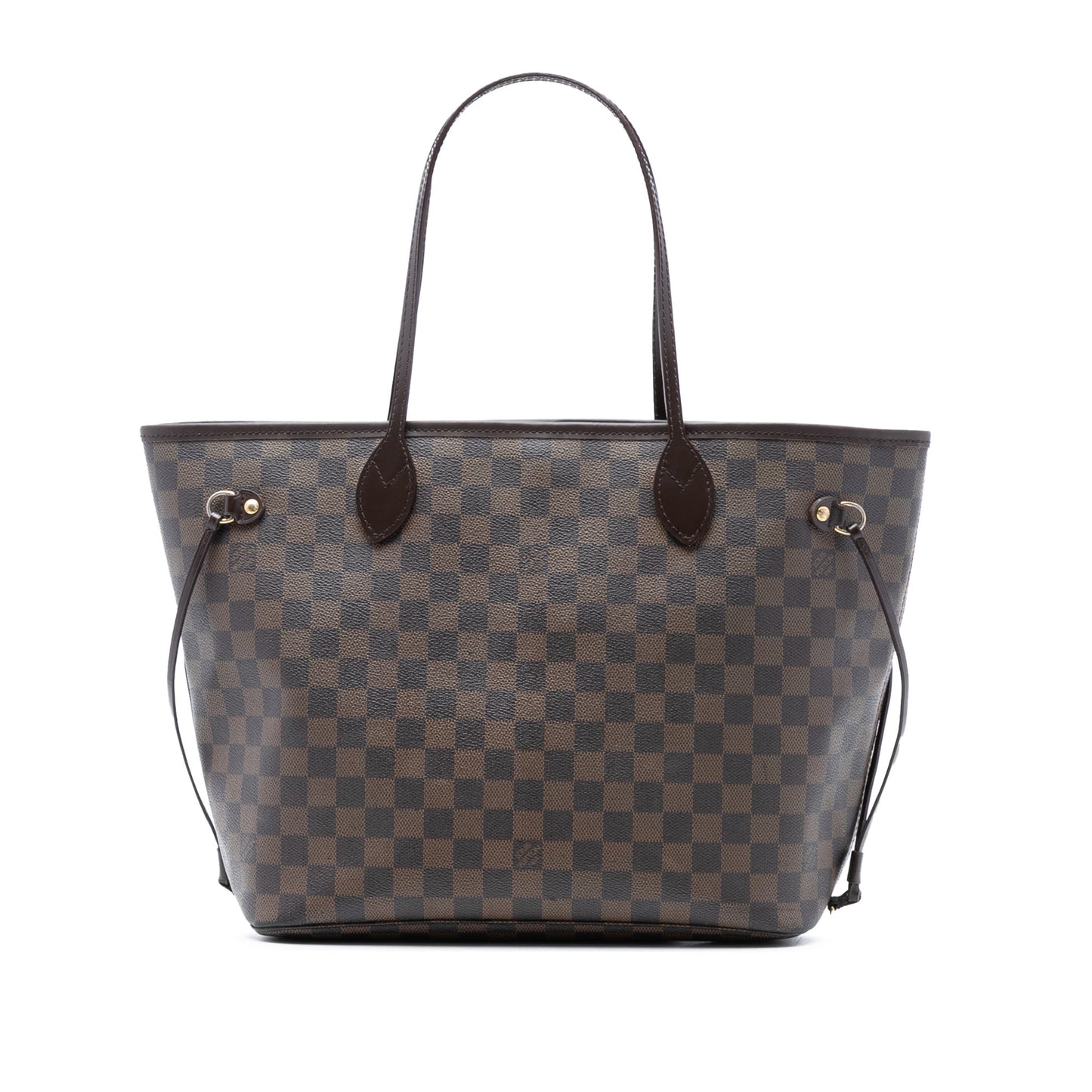Second hand Louis Vuitton Neverfull MM Canvas Pre - 2013 Shopper Shoulder Bag Damier Ebene - Tabita Bags