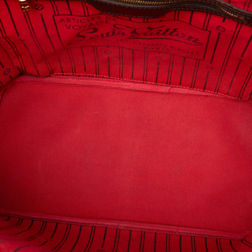 Second hand Louis Vuitton Neverfull MM Canvas Pre - 2013 Shopper Shoulder Bag Damier Ebene - Tabita Bags