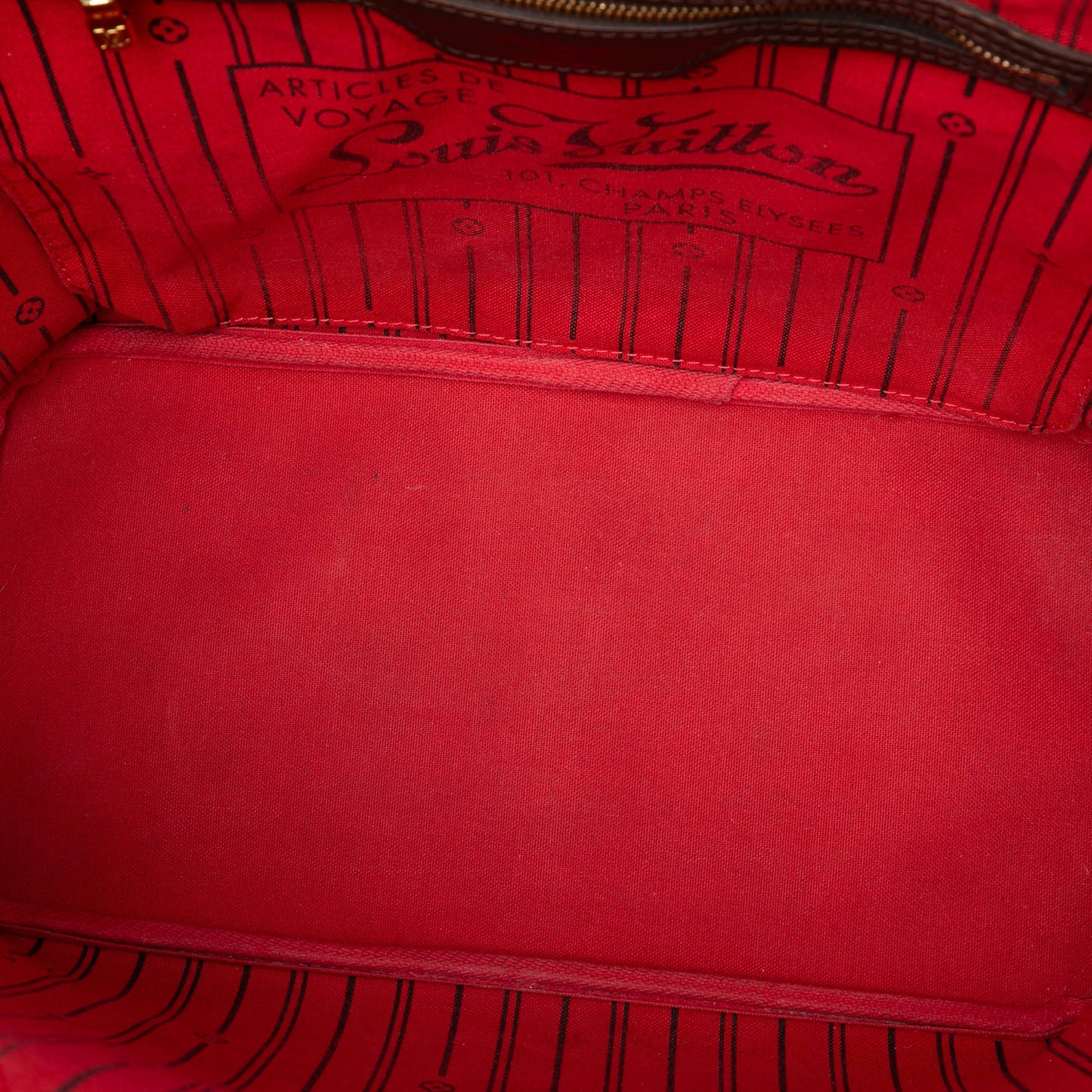 Second hand Louis Vuitton Neverfull MM Canvas Pre - 2013 Shopper Shoulder Bag Damier Ebene - Tabita Bags