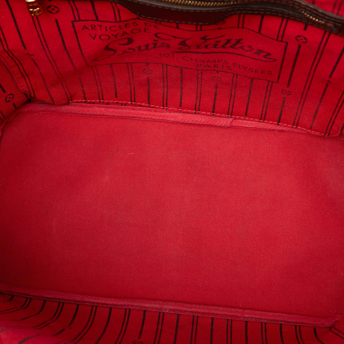 Second hand Louis Vuitton Neverfull MM Canvas Pre - 2013 Shopper Shoulder Bag Damier Ebene - Tabita Bags