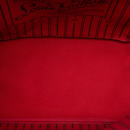 Second hand Louis Vuitton Neverfull MM Canvas Pre - 2013 Shopper Shoulder Bag Damier Ebene - Tabita Bags