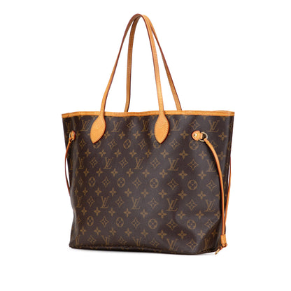 Second hand Louis Vuitton Neverfull MM Canvas Pre - 2013 Shopper Shoulder Bag Monogram - Tabita Bags