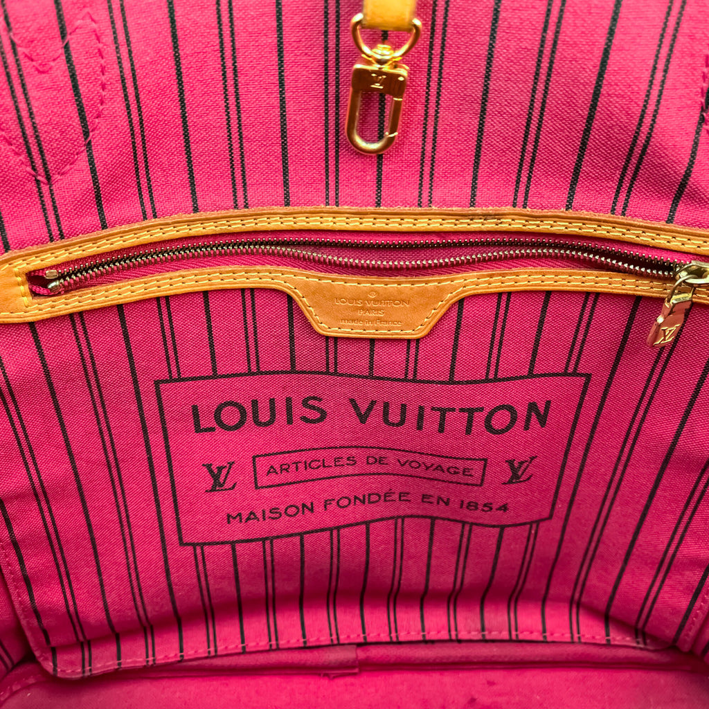 Second hand Louis Vuitton Neverfull MM Canvas Pre - 2013 Shopper Shoulder Bag Monogram - Tabita Bags
