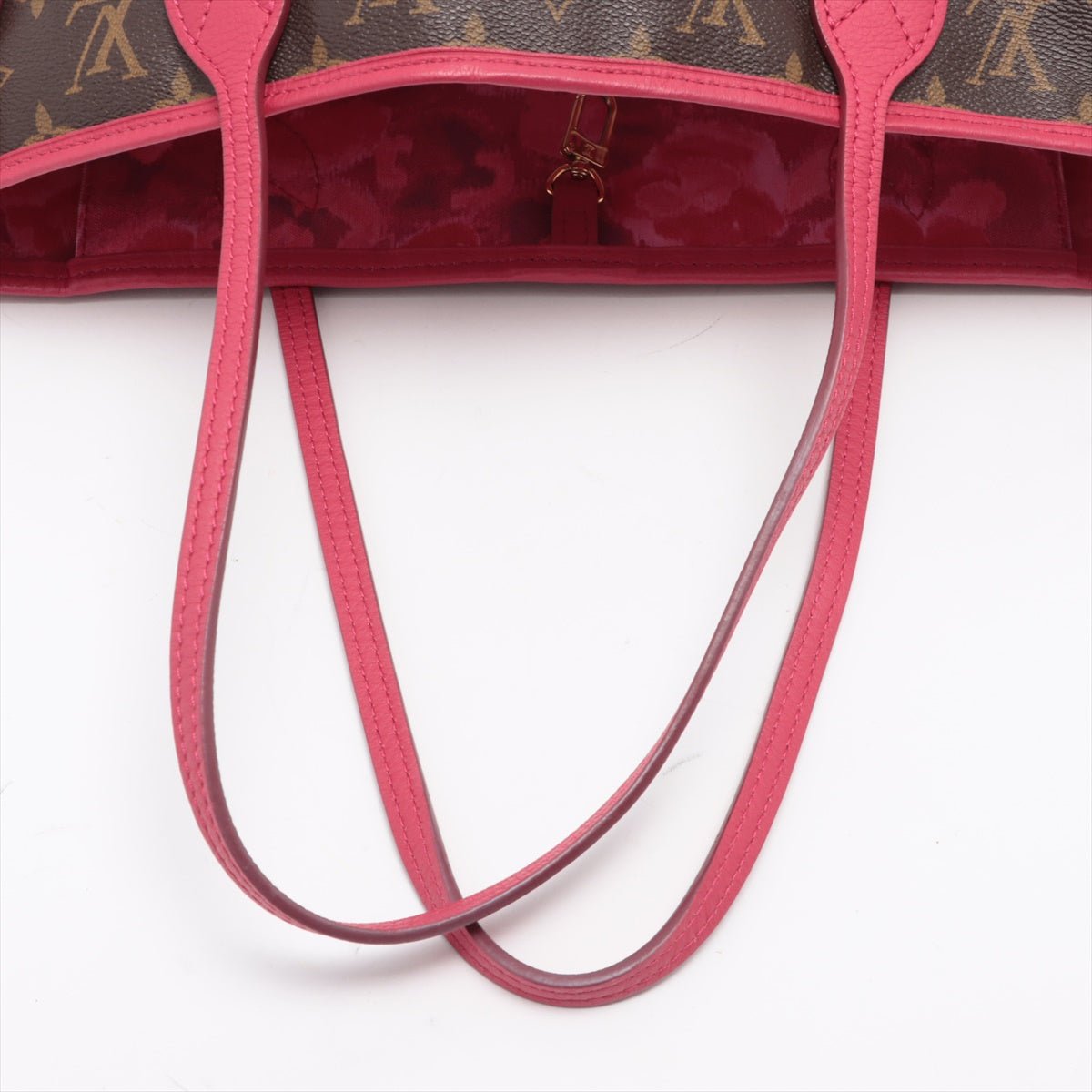 Second hand Louis Vuitton Neverfull MM Ika Flowers Canvas Shopper Bag Monogram - Tabita Bags