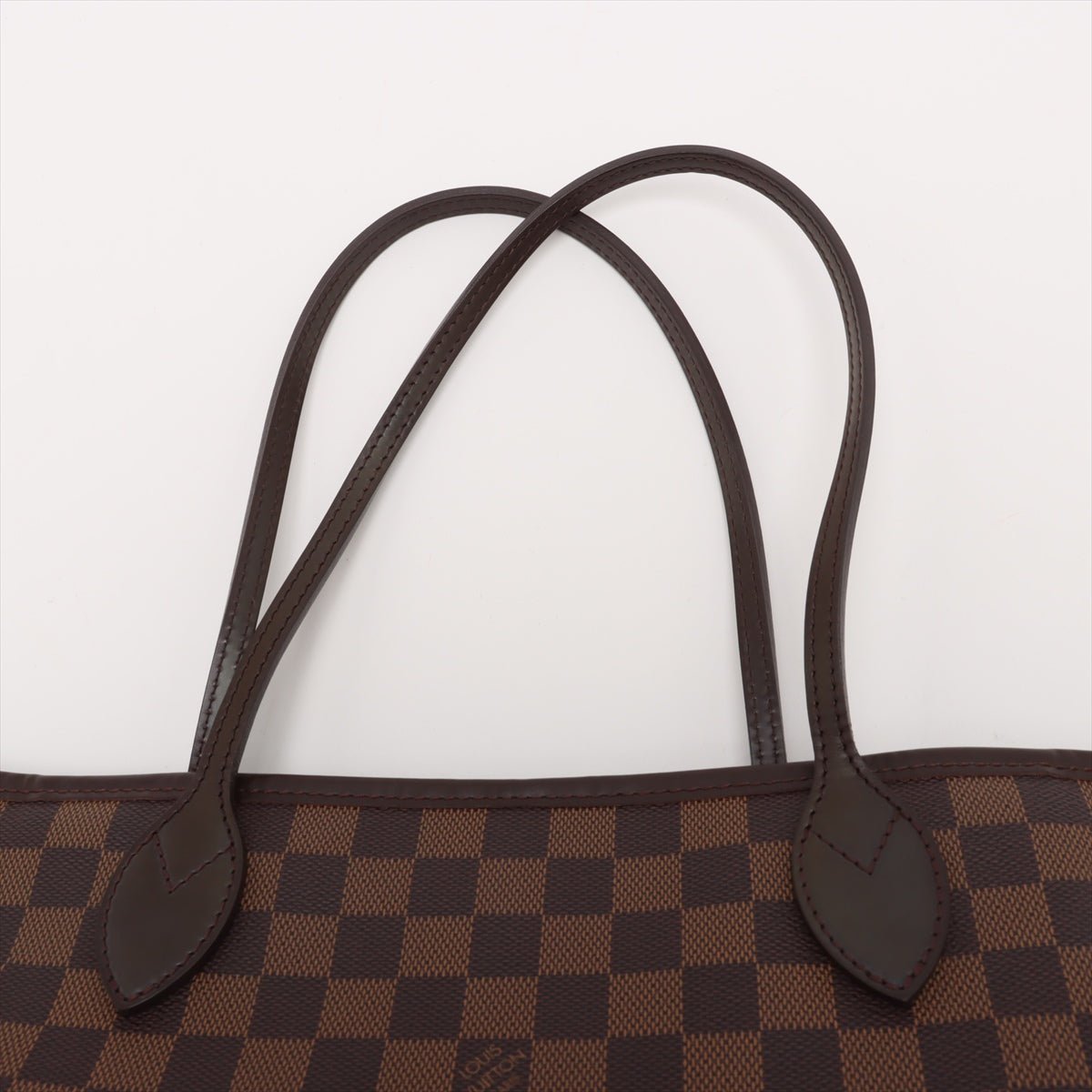 Second hand Louis Vuitton Neverfull MM Neo Canvas Shopper Shoulder Bag Damier Ebene - Tabita Bags