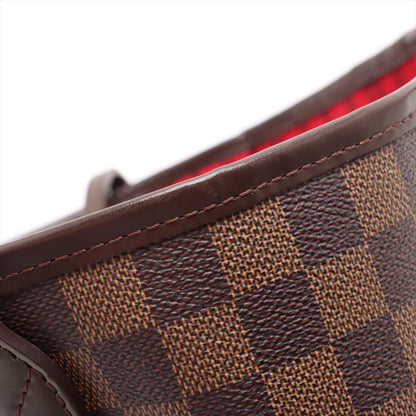 Second hand Louis Vuitton Neverfull MM Neo Canvas Shopper Shoulder Bag Damier Ebene - Tabita Bags