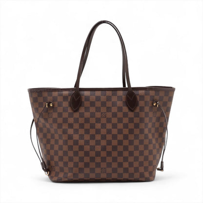 Second hand Louis Vuitton Neverfull MM Neo Canvas Shopper Shoulder Bag Damier Ebene - Tabita Bags