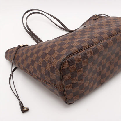 Second hand Louis Vuitton Neverfull MM Neo Canvas Shopper Shoulder Bag Damier Ebene - Tabita Bags