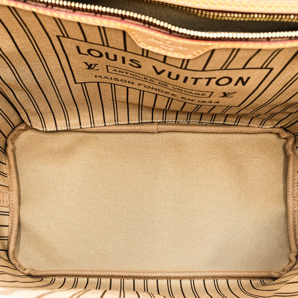 Second hand Louis Vuitton Neverfull MM Neo Canvas Shopper Shoulder Bag Monogram - Tabita Bags