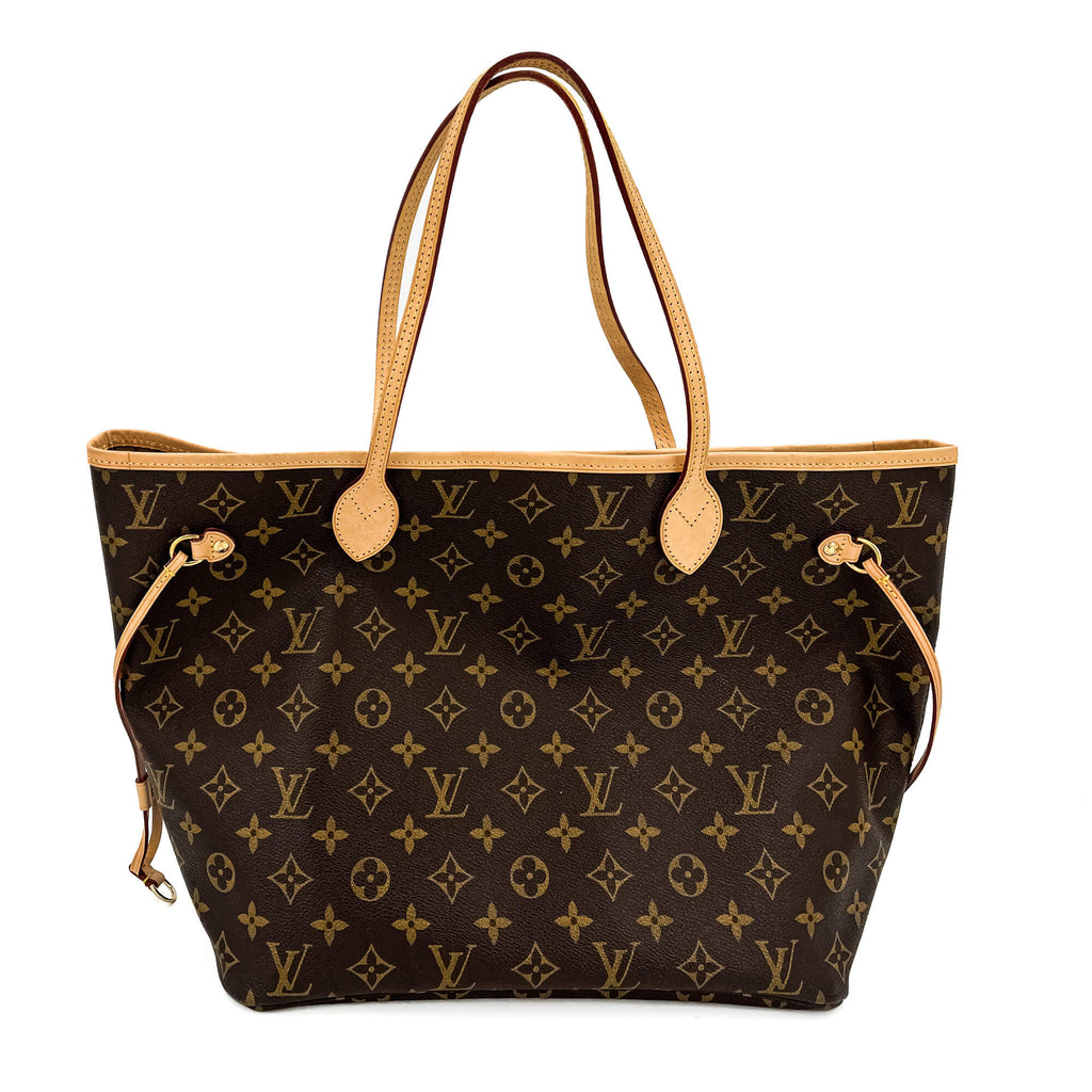 Second hand Louis Vuitton Neverfull MM Neo Canvas Shopper Shoulder Bag Monogram - Tabita Bags