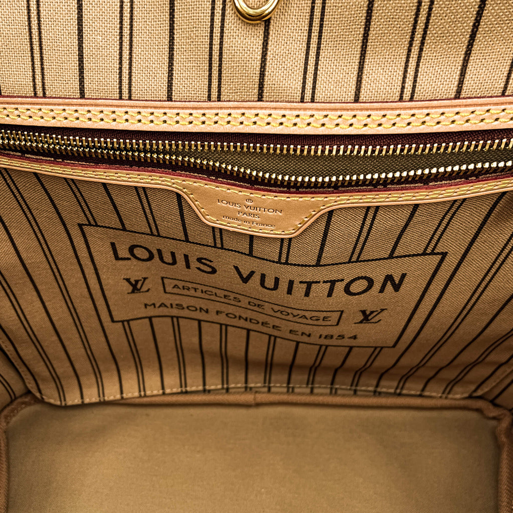 Second hand Louis Vuitton Neverfull MM Neo Canvas Shopper Shoulder Bag Monogram - Tabita Bags