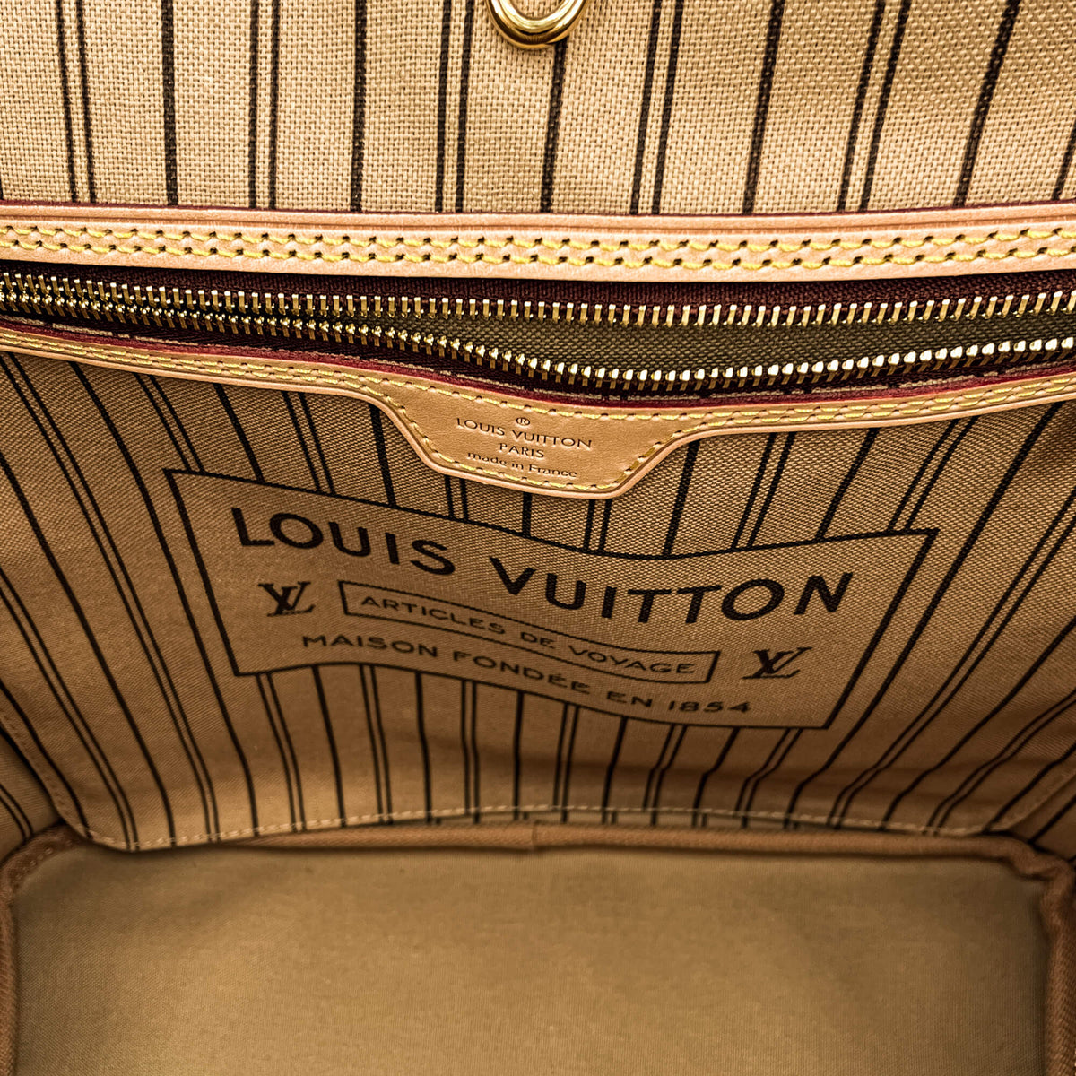 Second hand Louis Vuitton Neverfull MM Neo Canvas Shopper Shoulder Bag Monogram - Tabita Bags