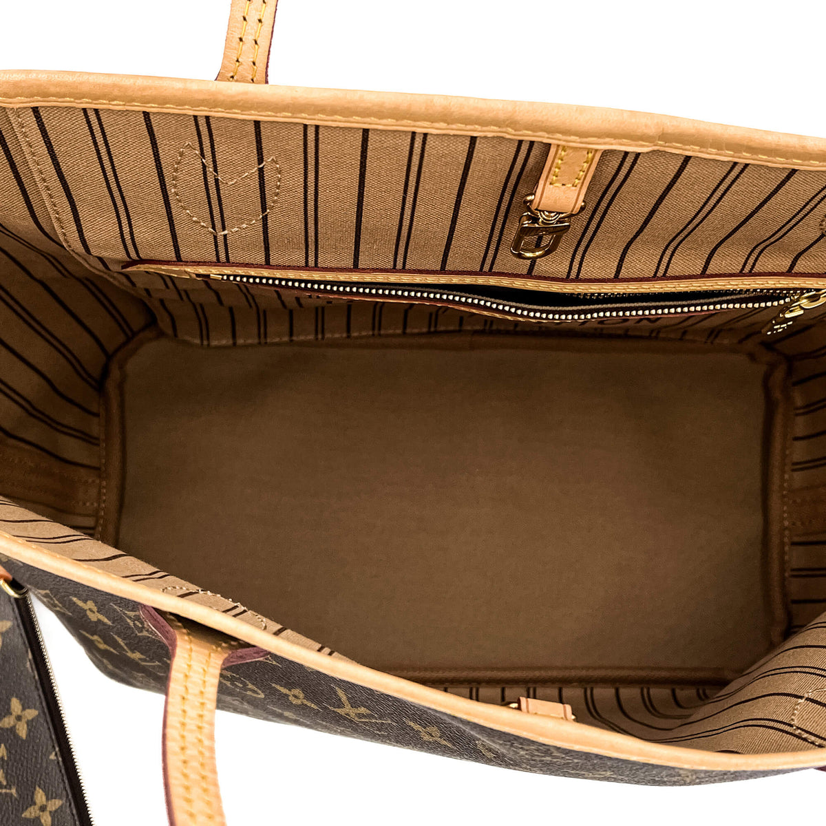 Second hand Louis Vuitton Neverfull MM Neo Canvas Shopper Shoulder Bag Monogram - Tabita Bags