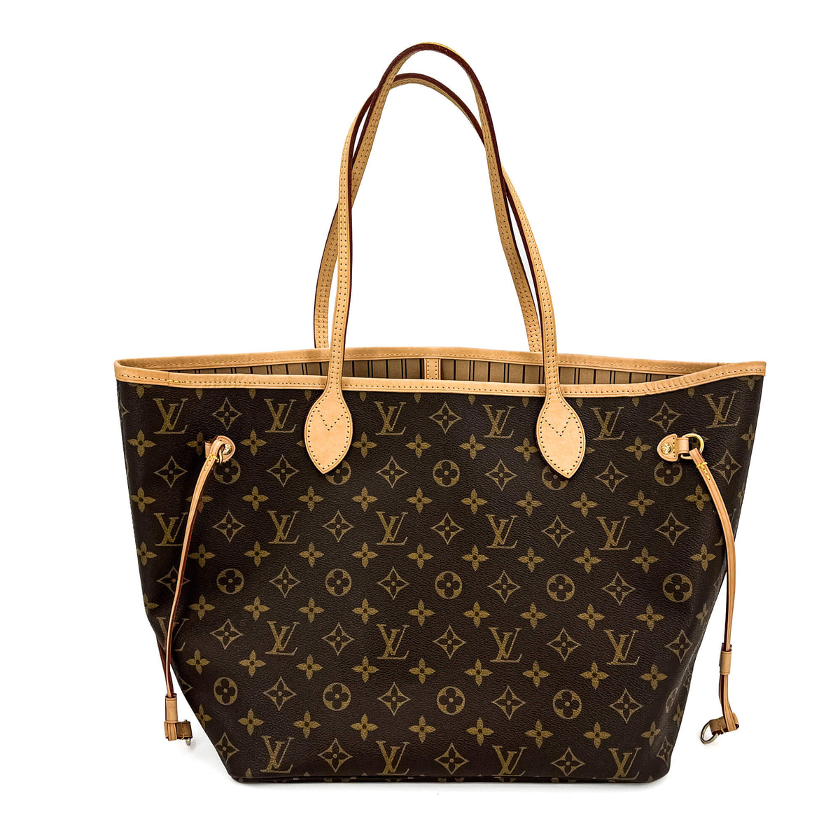 Second hand Louis Vuitton Neverfull MM Neo Canvas Shopper Shoulder Bag Monogram - Tabita Bags