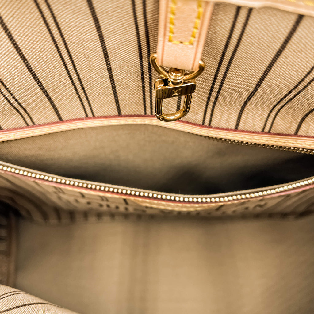 Second hand Louis Vuitton Neverfull MM Neo Canvas Shopper Shoulder Bag Monogram - Tabita Bags