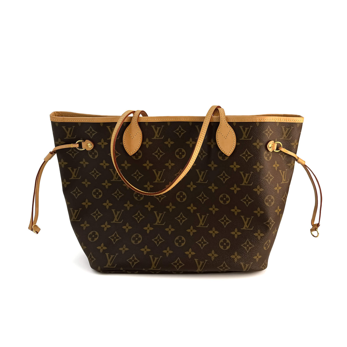 Second hand Louis Vuitton Neverfull MM Neo Canvas Shopper Shoulder Bag Monogram - Tabita Bags