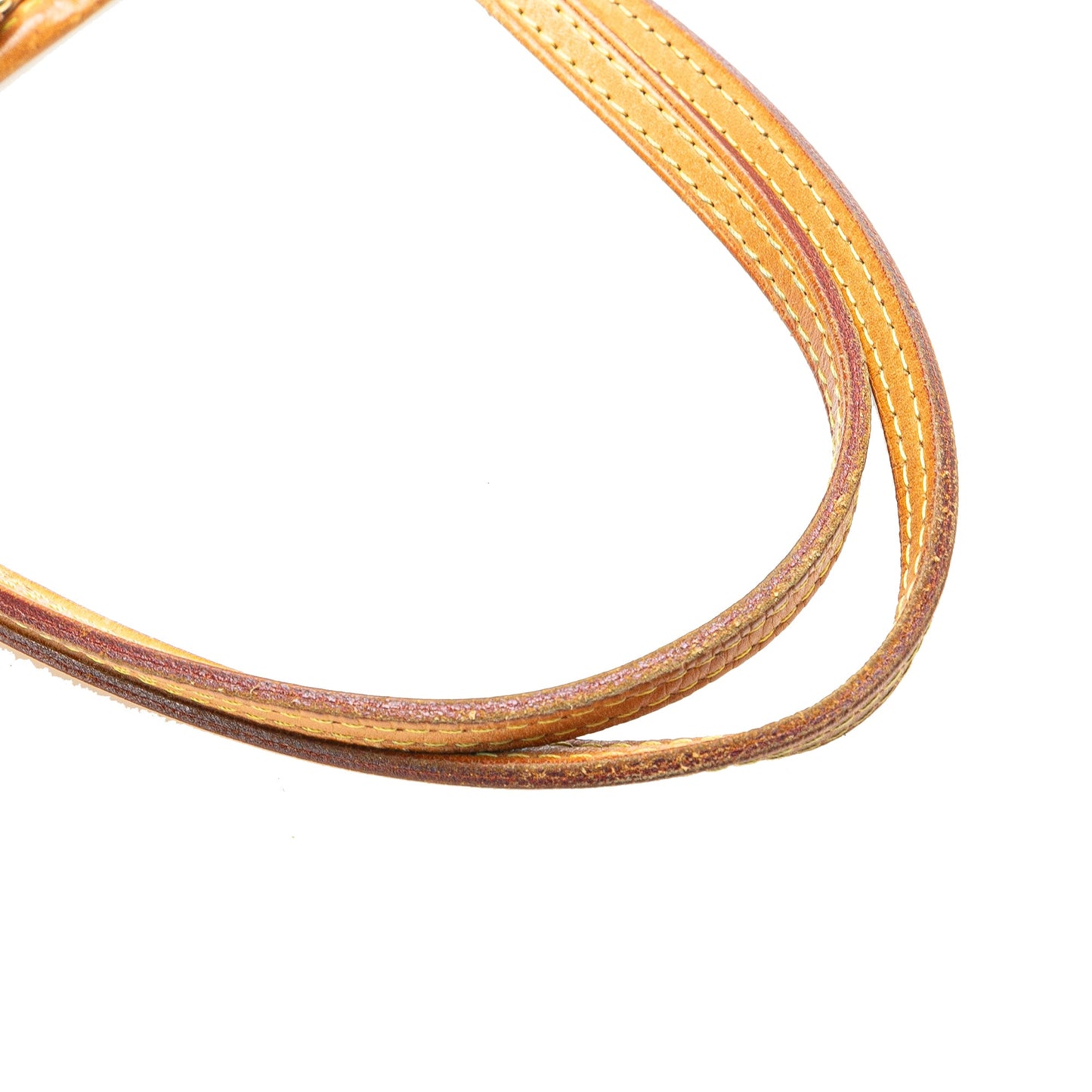 Second hand Louis Vuitton Neverfull PM Canvas Shopper Shoulder Bag Brown - Tabita Bags