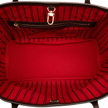 Second hand Louis Vuitton Neverfull PM Canvas Shopper Shoulder Bag Damier Ebene - Tabita Bags