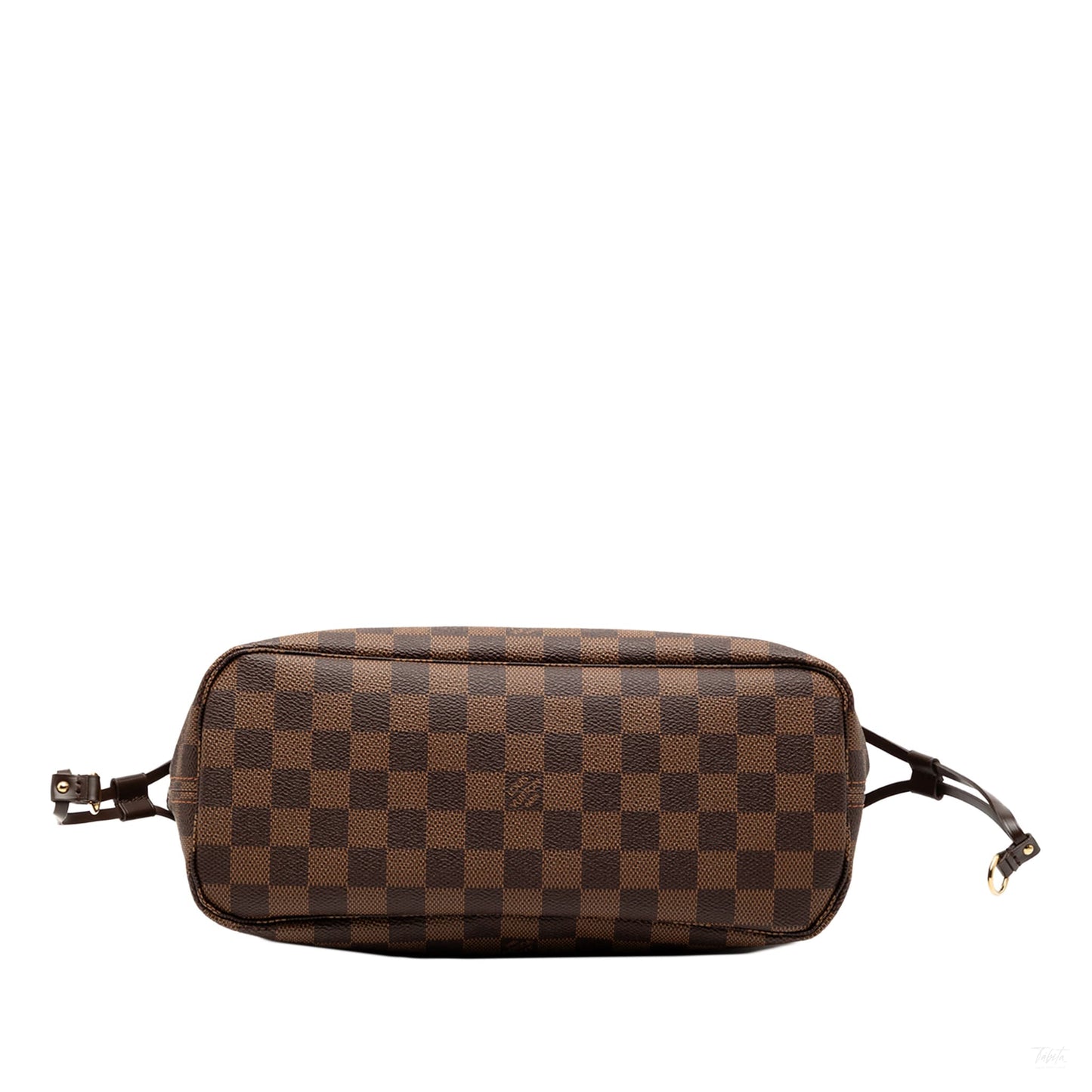 Second hand Louis Vuitton Neverfull PM Canvas Shopper Shoulder Bag Damier Ebene - Tabita Bags