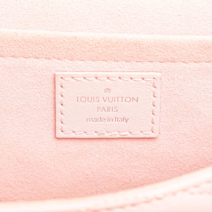 Second hand Louis Vuitton New Wave Chain MM Leather 2 - Ways Flap Crossbody Pink - Tabita Bags