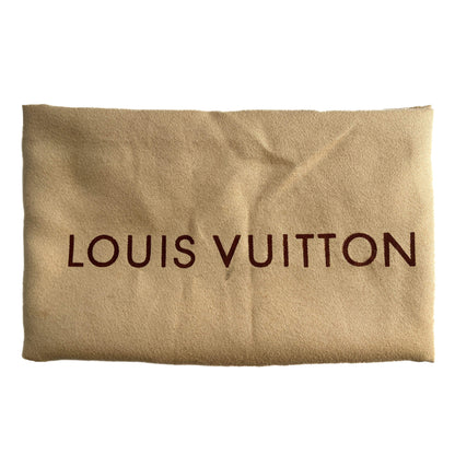 Second hand Louis Vuitton New Wave Chain Smooth Calfskin Leather Quilted Tote Shoulder Bag Noisette - Tabita Bags