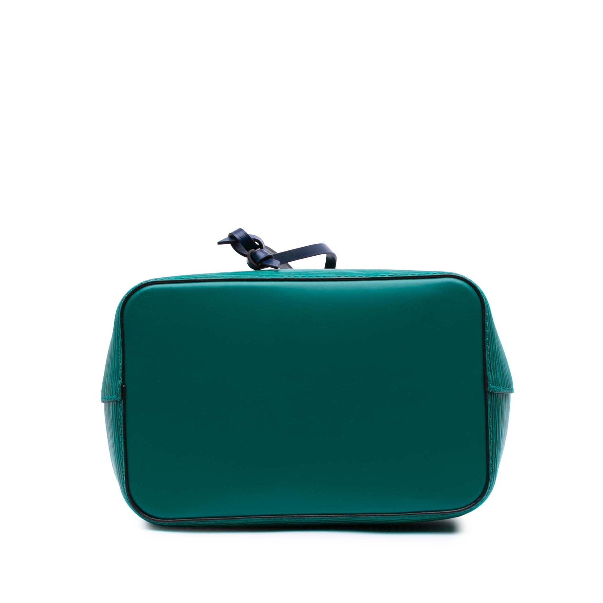 Second hand Louis Vuitton Noe BB Canvas Bucket Shoulder Bag Green - Tabita Bags