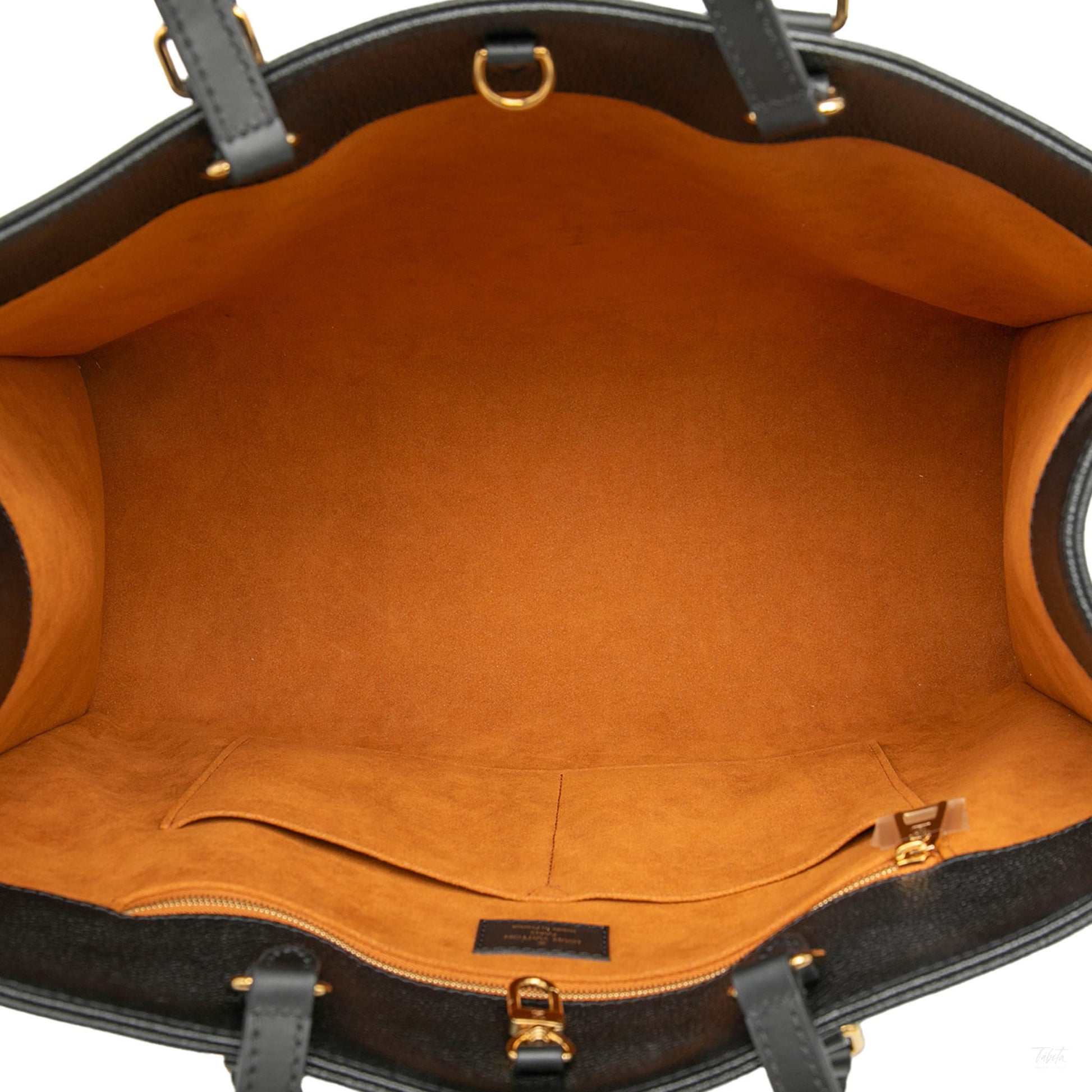 Second hand Louis Vuitton Onthego GM Leather Empreinte Shopper Handbag Monogram - Tabita Bags