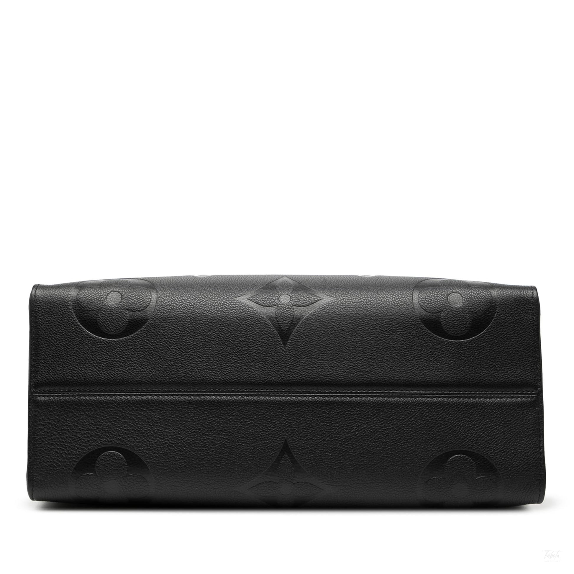 Second hand Louis Vuitton Onthego GM Leather Empreinte Shopper Handbag Monogram - Tabita Bags